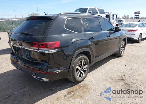 2021 Volkswagen Atlas 2.0T Se из США, поврежденный, VIN 1V2LP2CA8MC538151